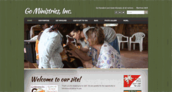 Desktop Screenshot of goministriesinc.com