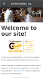 Mobile Screenshot of goministriesinc.com
