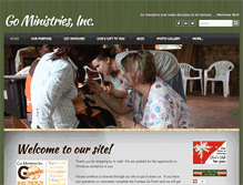 Tablet Screenshot of goministriesinc.com